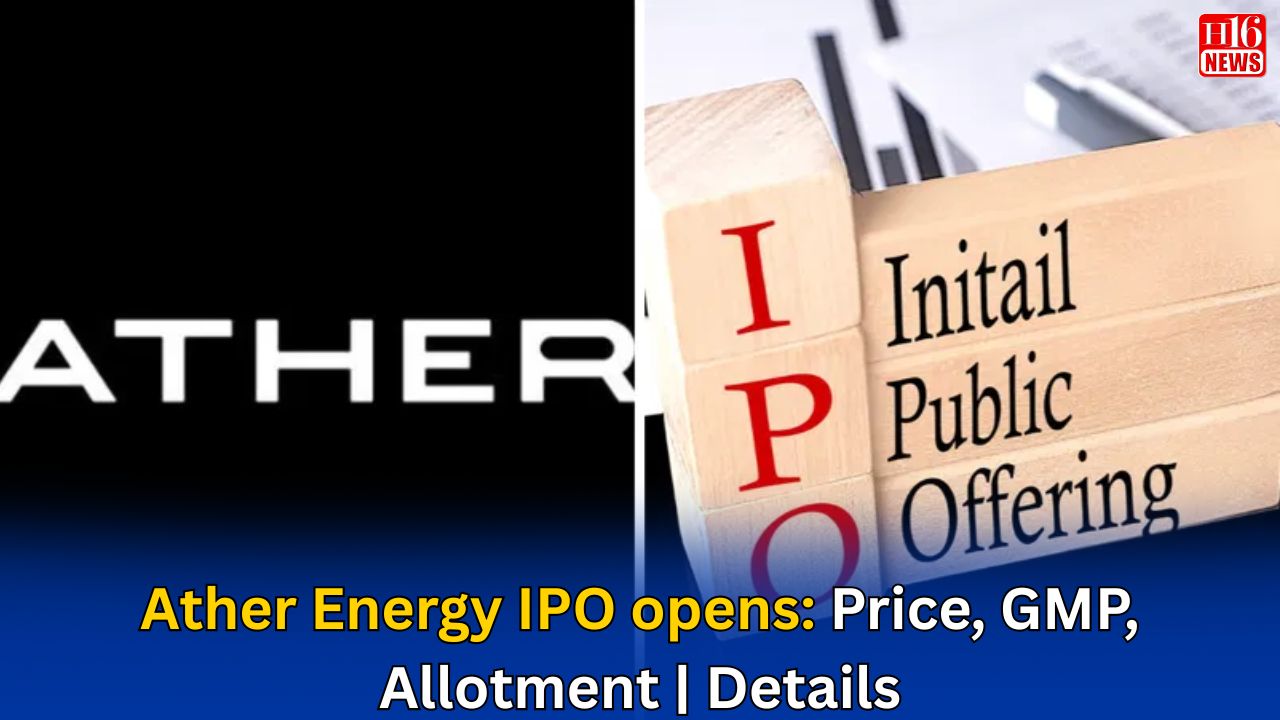 Ather Energy IPO opens: Price, GMP, Allotment | Details